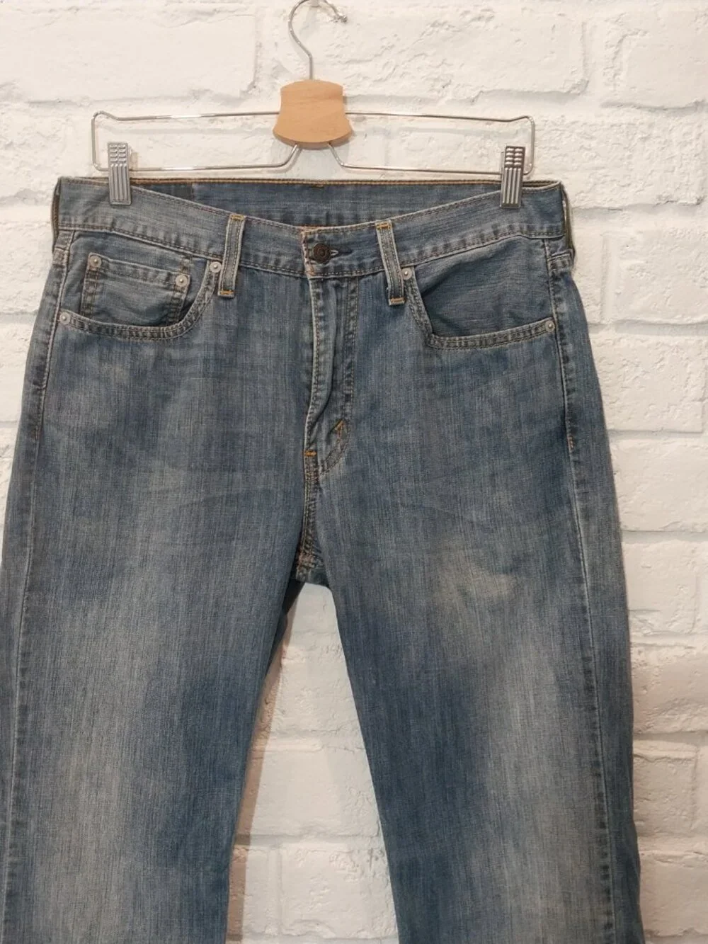 Levi's Jeans 527 Slim Bootcut Men 32x32 Blue Faded Medium Wash Denim Mid Rise